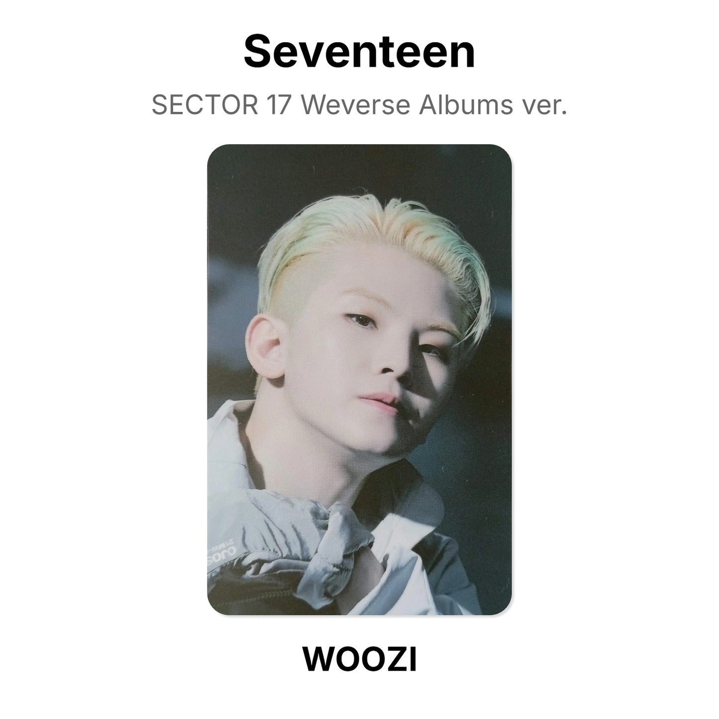 Seventeen SECTOR 17 Weverse Albums ver. photocard oficial