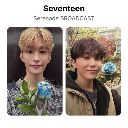 Seventeen Serenade BROADCAST photocard ufficiale