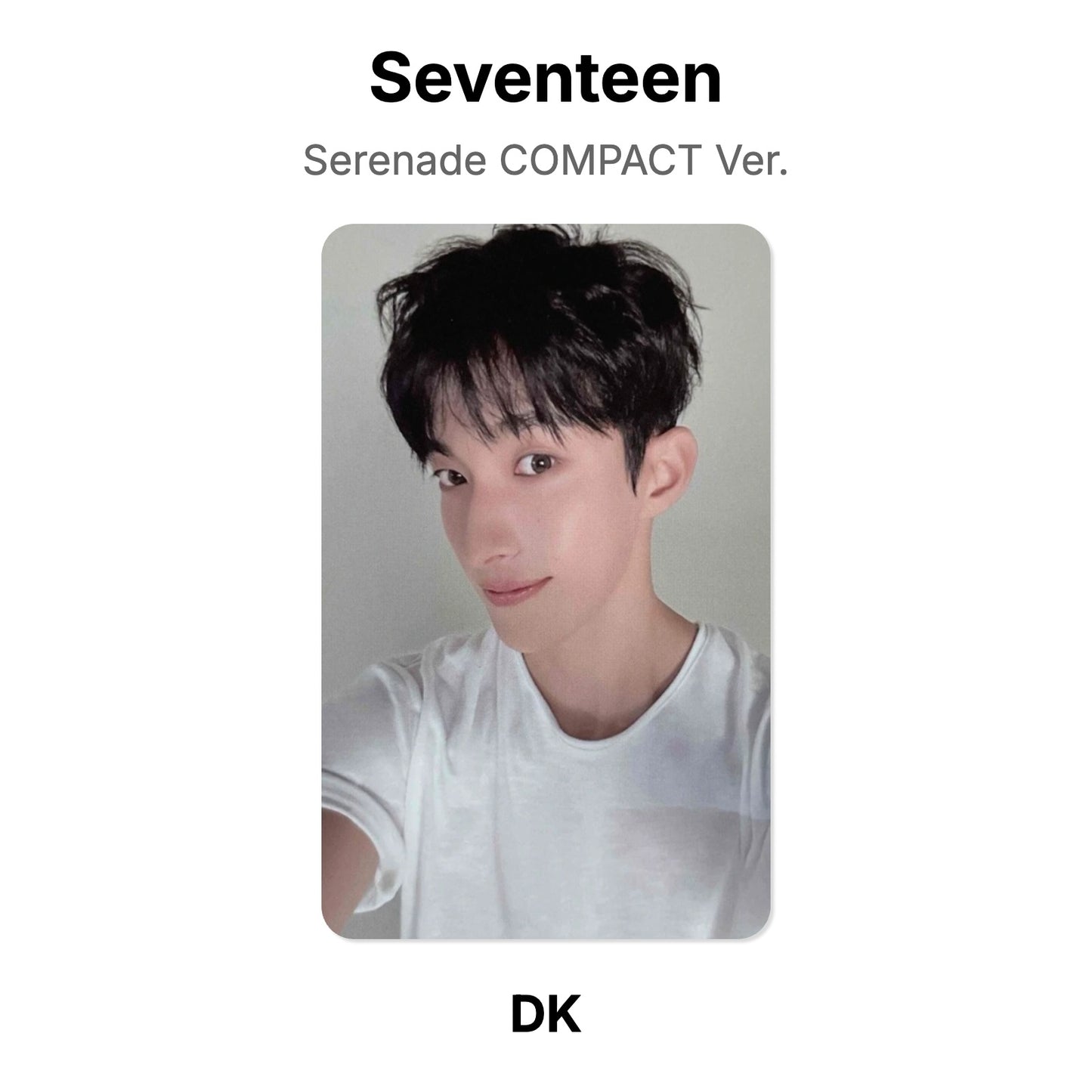 Seventeen Serenade COMPACT Ver. photocard oficial