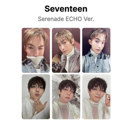 Seventeen Serenade ECHO Ver. photocard ufficiale