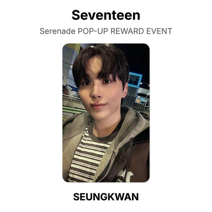 Seventeen Serenade POP-UP REWARD EVENT photocard oficial