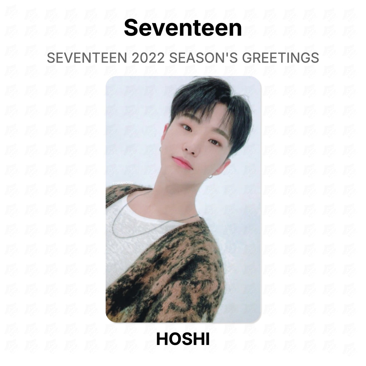 Seventeen 2022 SEASON'S GREETINGS Official Photocard