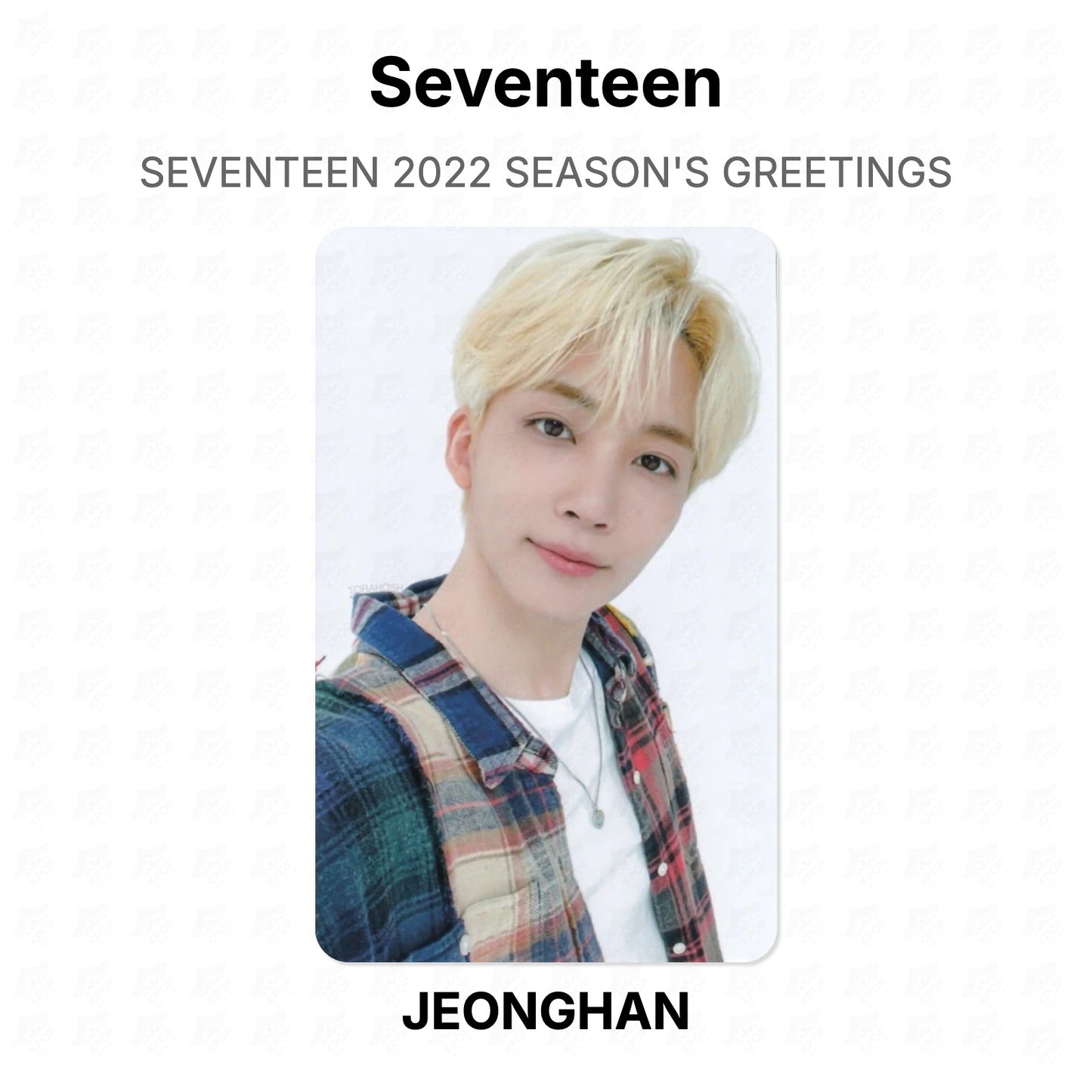 Seventeen 2022 SEASON'S GREETINGS Official Photocard