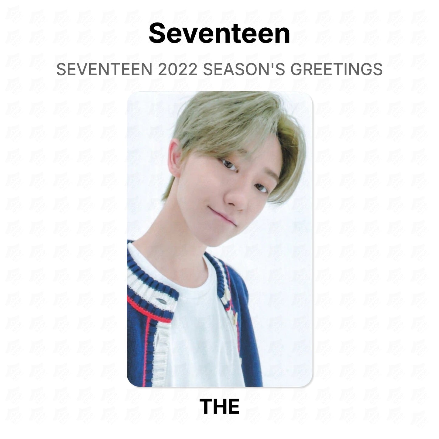 Seventeen 2022 SEASON'S GREETINGS Official Photocard