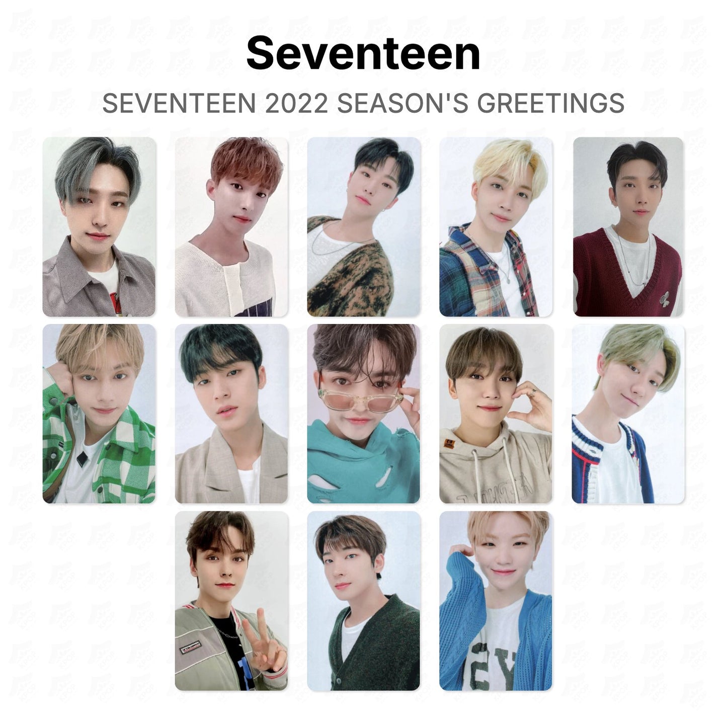 Seventeen 2022 SEASON'S GREETINGS Official Photocard