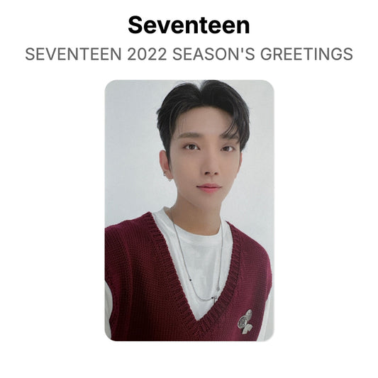 Seventeen SEVENTEEN 2022 SEASON'S GREETINGS photocard chính hãng