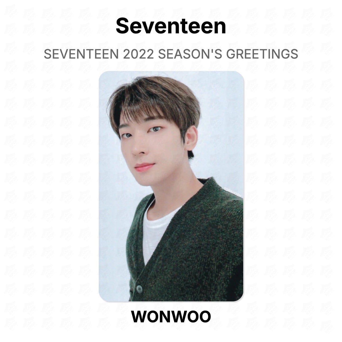Seventeen 2022 SEASON'S GREETINGS Official Photocard