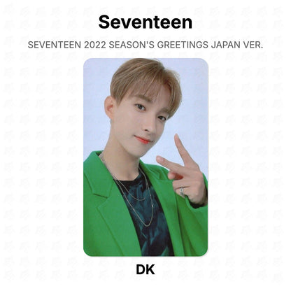 Seventeen 2022 SEASON'S GREETINGS JAPAN VER. Official Photocard