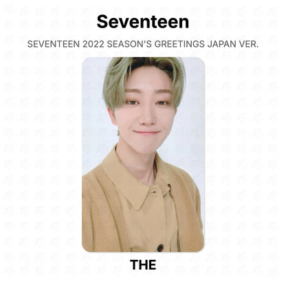Seventeen 2022 SEASON'S GREETINGS JAPAN VER. Official Photocard