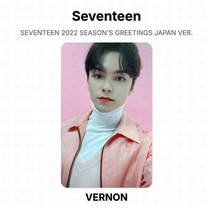 Seventeen 2022 SEASON'S GREETINGS JAPAN VER. Official Photocard