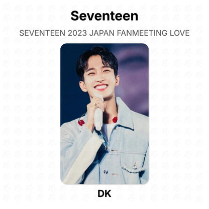 Seventeen 2023 JAPAN FANMEETING LOVE Official Photocard