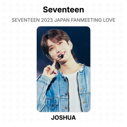 Seventeen 2023 JAPAN FANMEETING LOVE Official Photocard