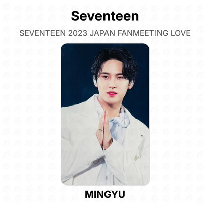 Seventeen 2023 JAPAN FANMEETING LOVE Official Photocard