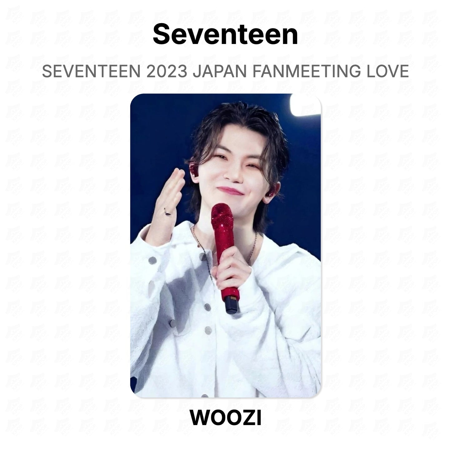 Seventeen 2023 JAPAN FANMEETING LOVE Official Photocard