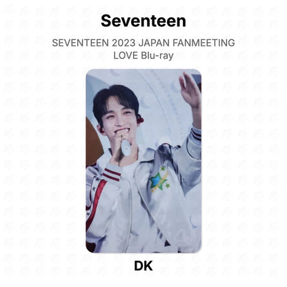 Seventeen 2023 JAPAN FANMEETING LOVE Blu-ray Official Photocard
