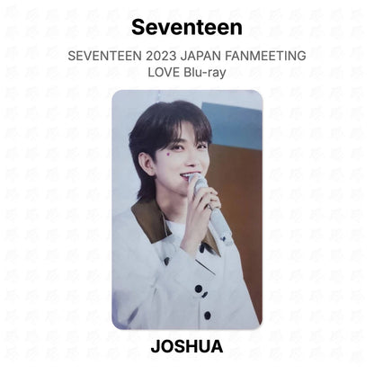 Seventeen 2023 JAPAN FANMEETING LOVE Blu-ray Official Photocard
