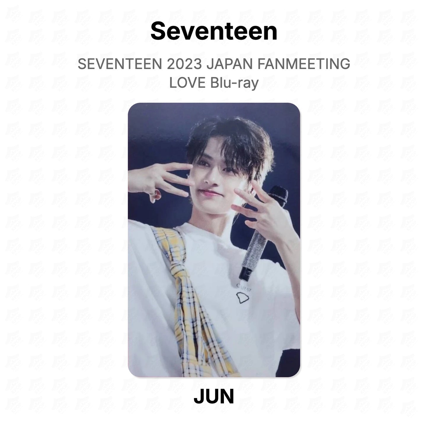 Seventeen 2023 JAPAN FANMEETING LOVE Blu-ray Official Photocard