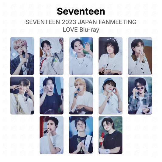 Seventeen 2023 JAPAN FANMEETING LOVE Blu-ray Official Photocard