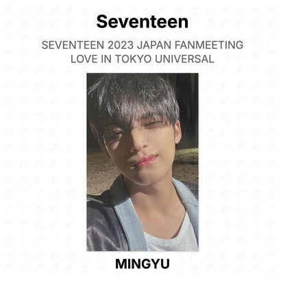 Seventeen 2023 JAPAN FANMEETING LOVE IN TOKYO UNIVERSAL Official Photocard