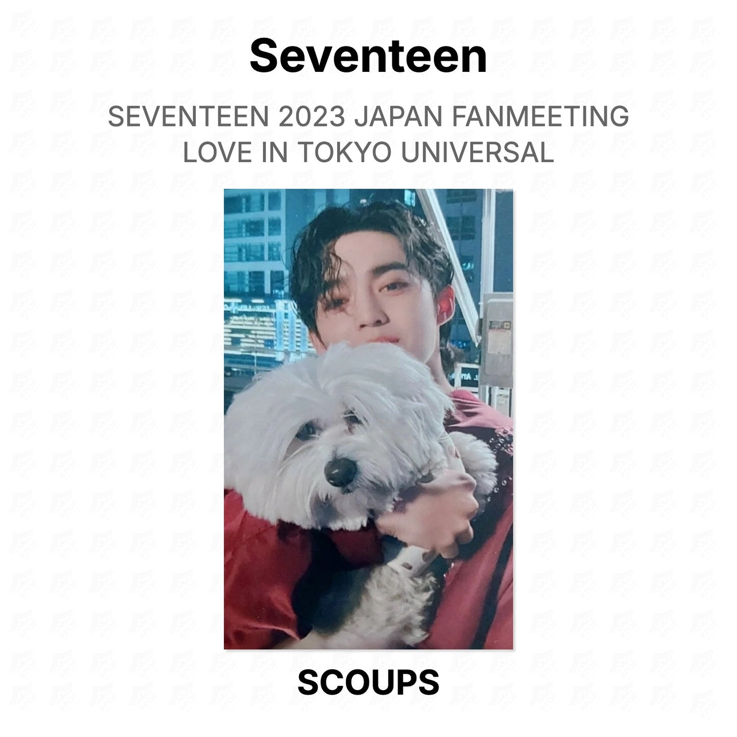 Seventeen 2023 JAPAN FANMEETING LOVE IN TOKYO UNIVERSAL Official Photocard