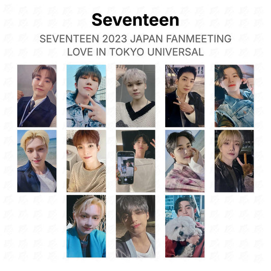 Seventeen 2023 JAPAN FANMEETING LOVE IN TOKYO UNIVERSAL Official Photocard