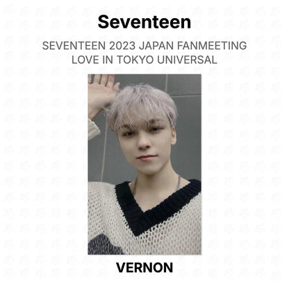 Seventeen 2023 JAPAN FANMEETING LOVE IN TOKYO UNIVERSAL Official Photocard