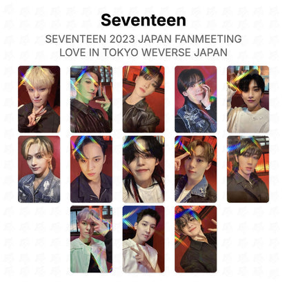 Seventeen 2023 JAPAN FANMEETING LOVE IN TOKYO WEVERSE JAPAN Official Photocard