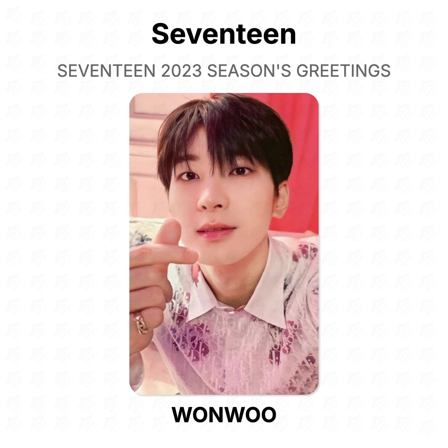 Seventeen 2023 SEASON'S GREETINGS Official Photocard