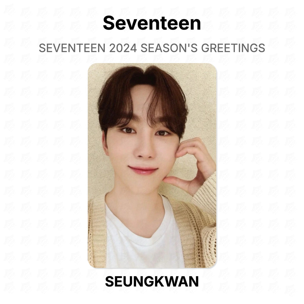 Seventeen 2024 SEASON'S GREETINGS Official Photocard