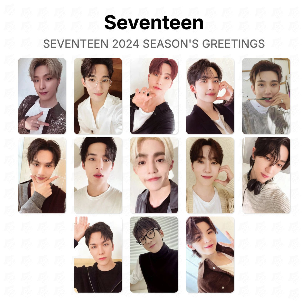 Seventeen 2024 SEASON'S GREETINGS Official Photocard