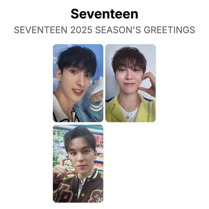 Seventeen SEVENTEEN 2025 SEASON'S GREETINGS photocard oficial