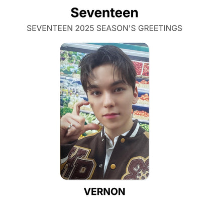 Seventeen SEVENTEEN 2025 SEASON'S GREETINGS photocard oficial