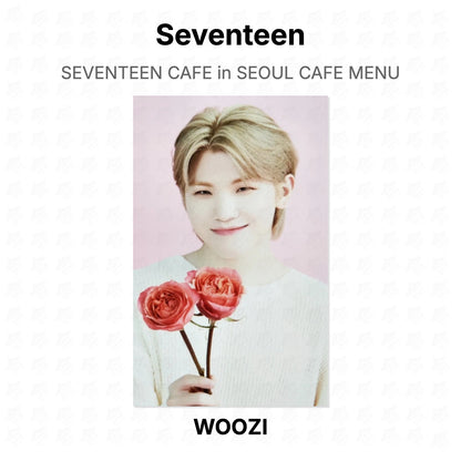 Seventeen CAFE in SEOUL CAFE MENU Official Photocard