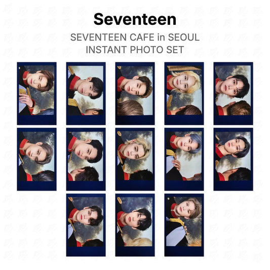Seventeen CAFE in SEOUL INSTANT PHOTO SET Official Photocard