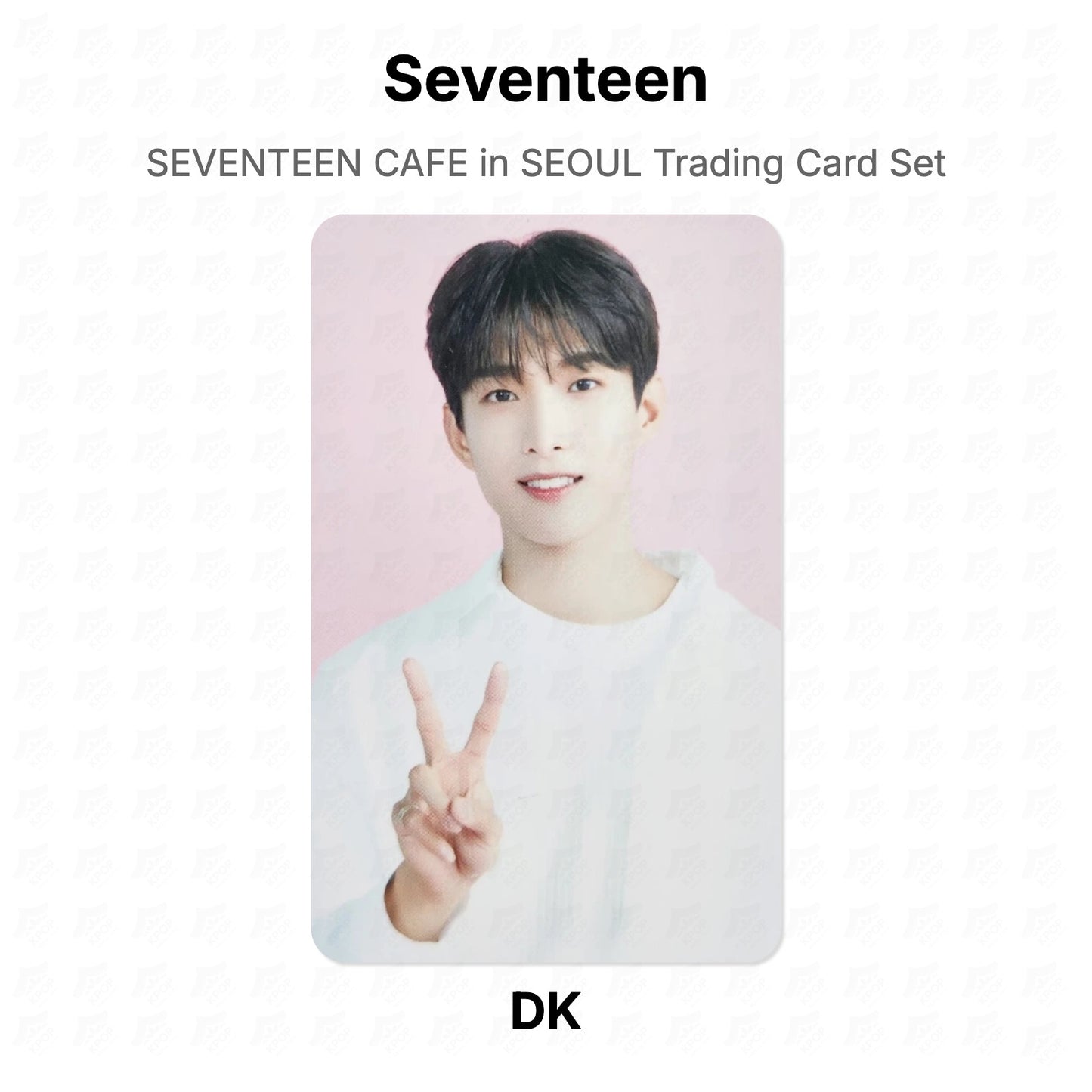 Seventeen CAFE in SEOUL Trading Card Set Official Photocard