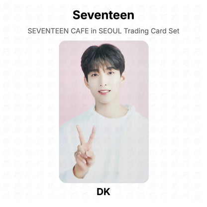Seventeen CAFE in SEOUL Trading Card Set Official Photocard