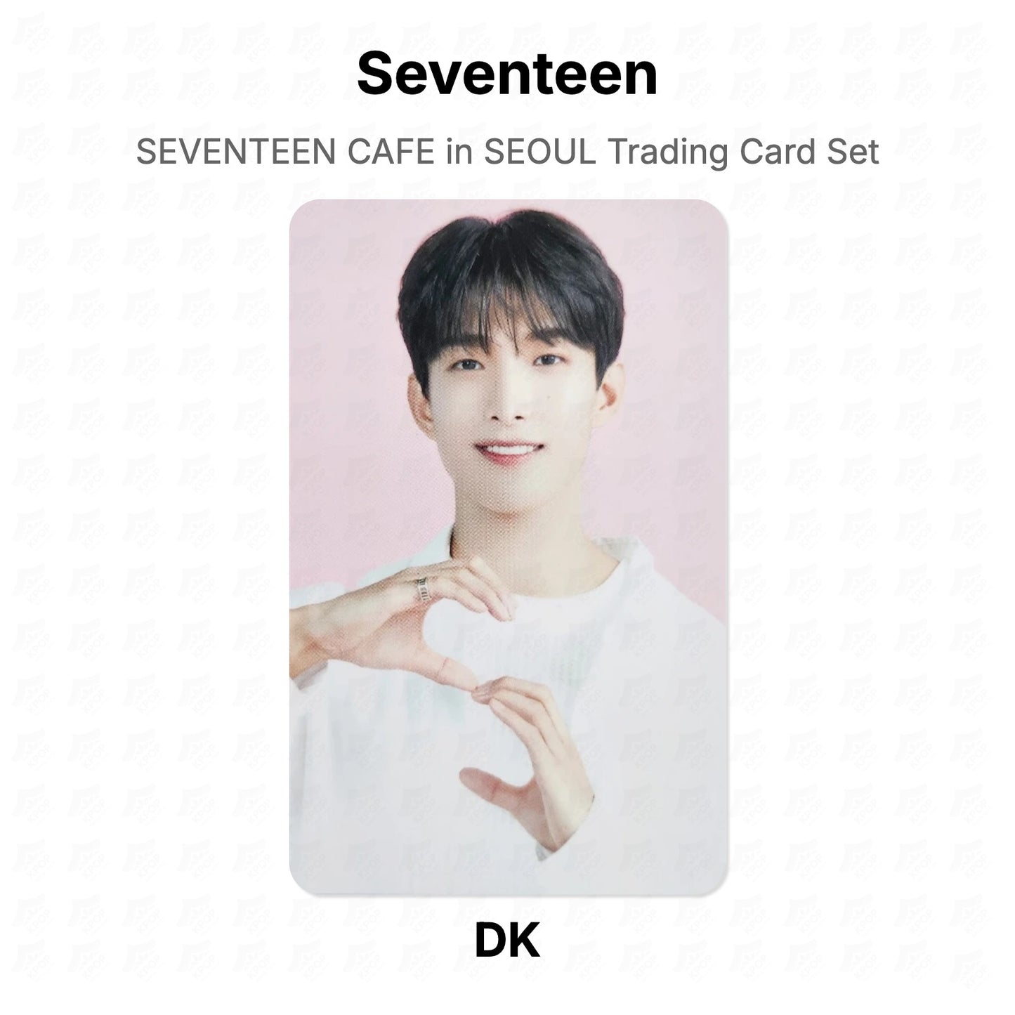 Seventeen CAFE in SEOUL Trading Card Set Official Photocard