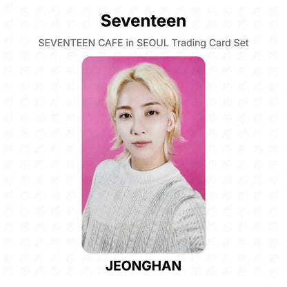 Seventeen CAFE in SEOUL Trading Card Set Official Photocard