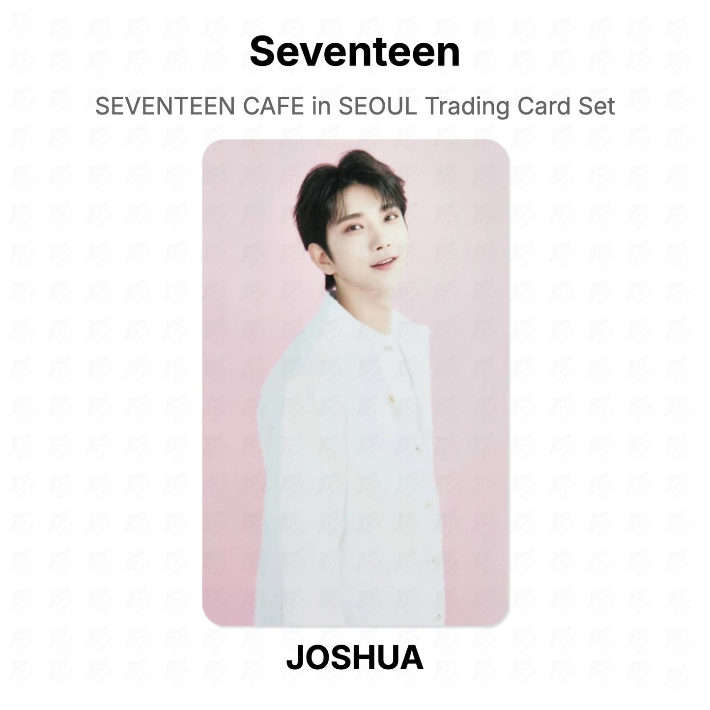 Seventeen CAFE in SEOUL Trading Card Set Official Photocard