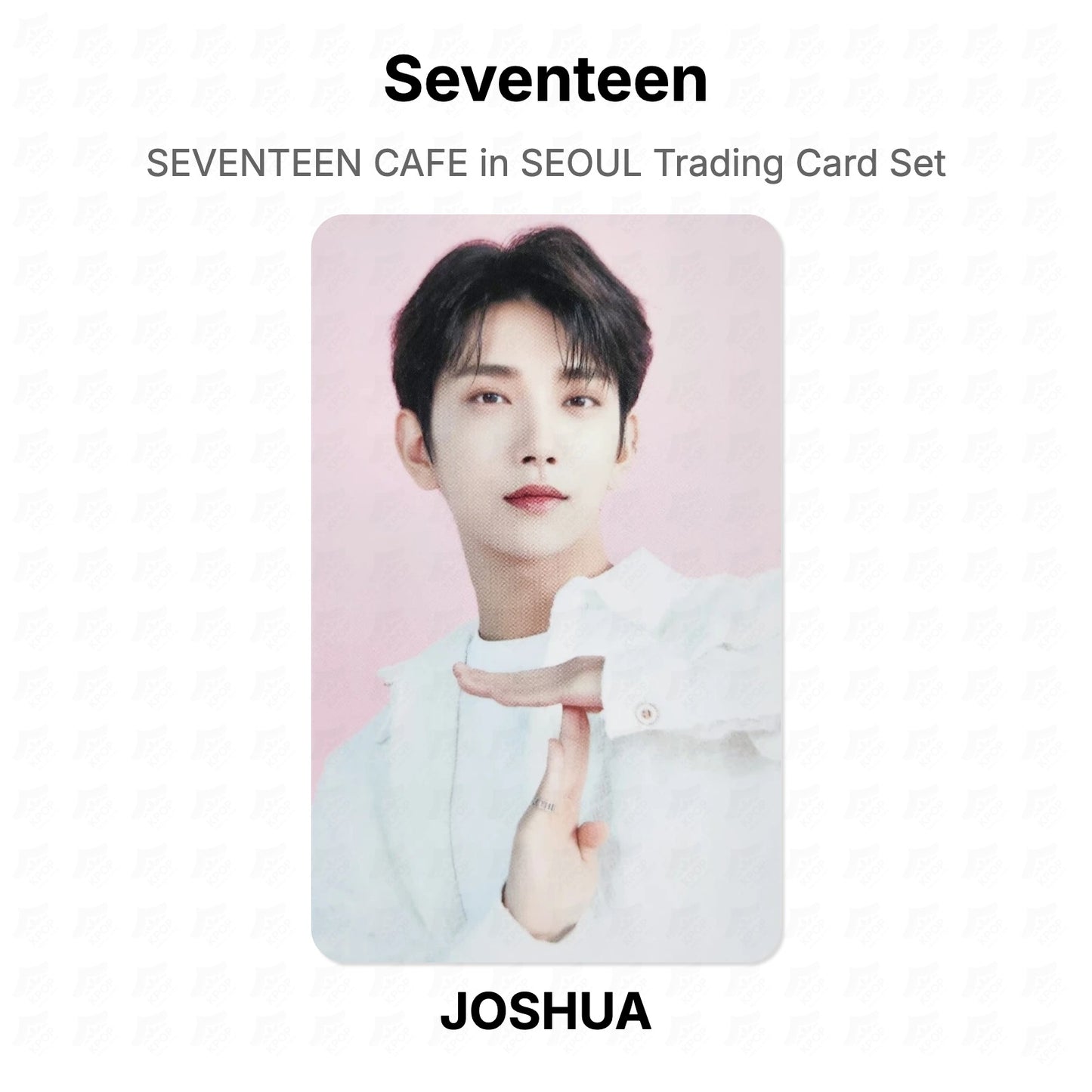 Seventeen CAFE in SEOUL Trading Card Set Official Photocard
