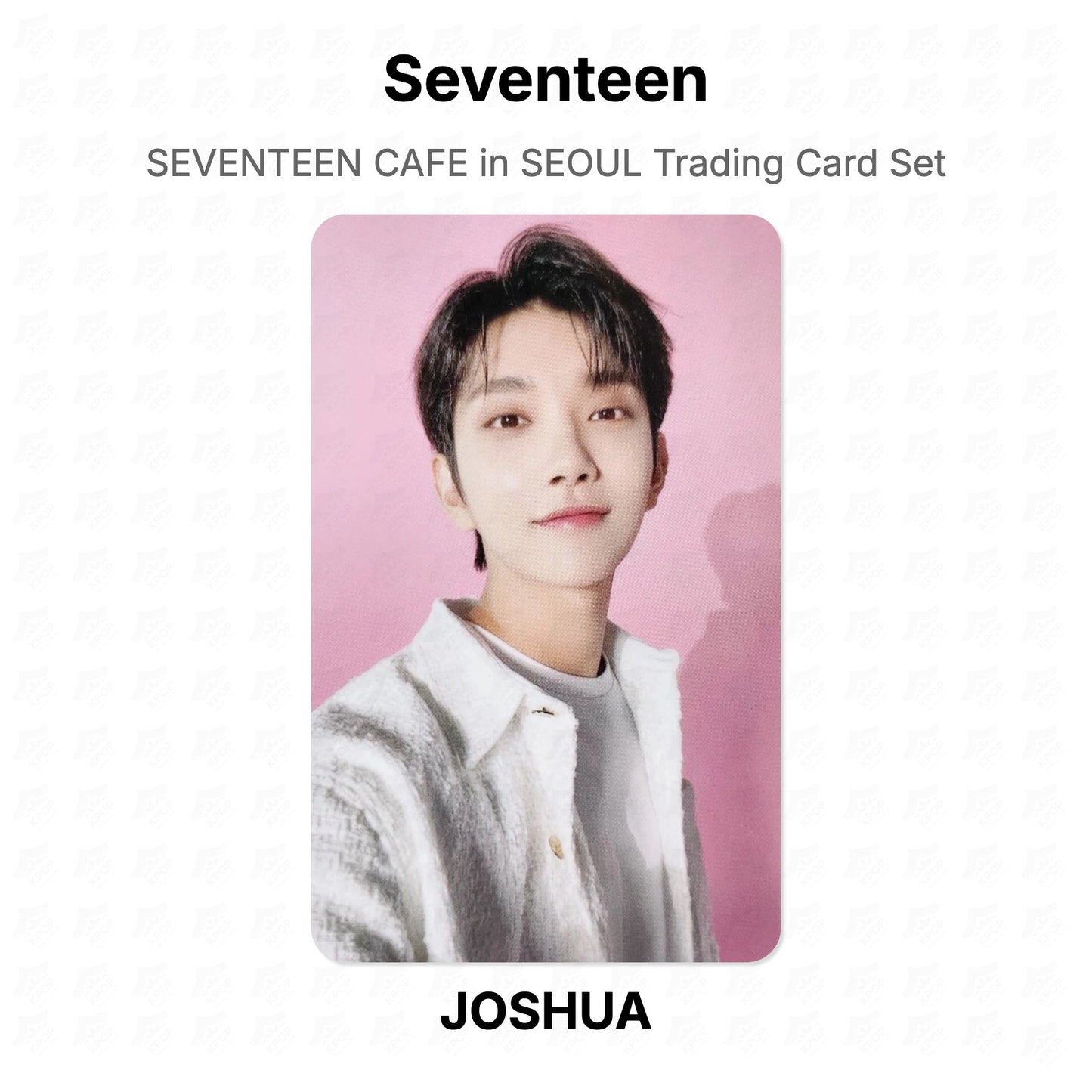 Seventeen CAFE in SEOUL Trading Card Set Official Photocard