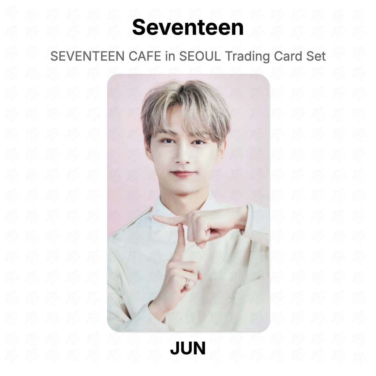 Seventeen CAFE in SEOUL Trading Card Set Official Photocard