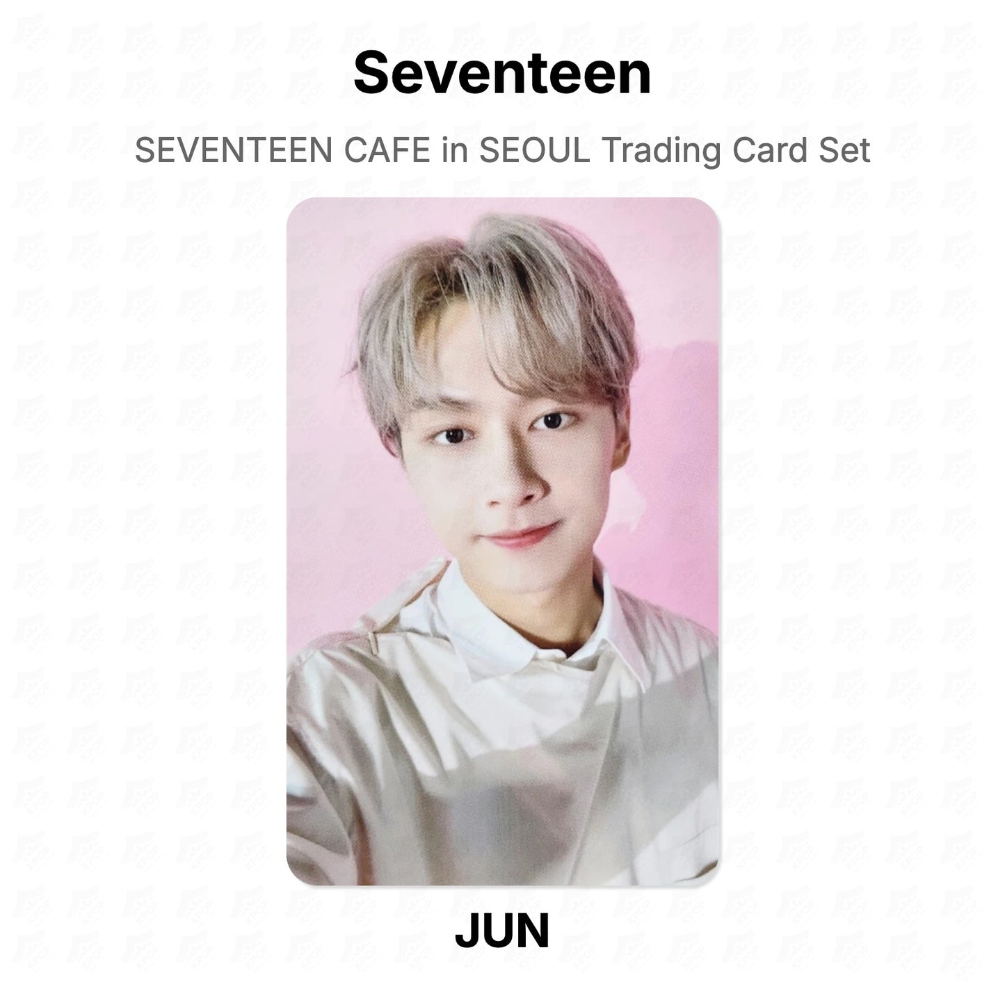 Seventeen CAFE in SEOUL Trading Card Set Official Photocard