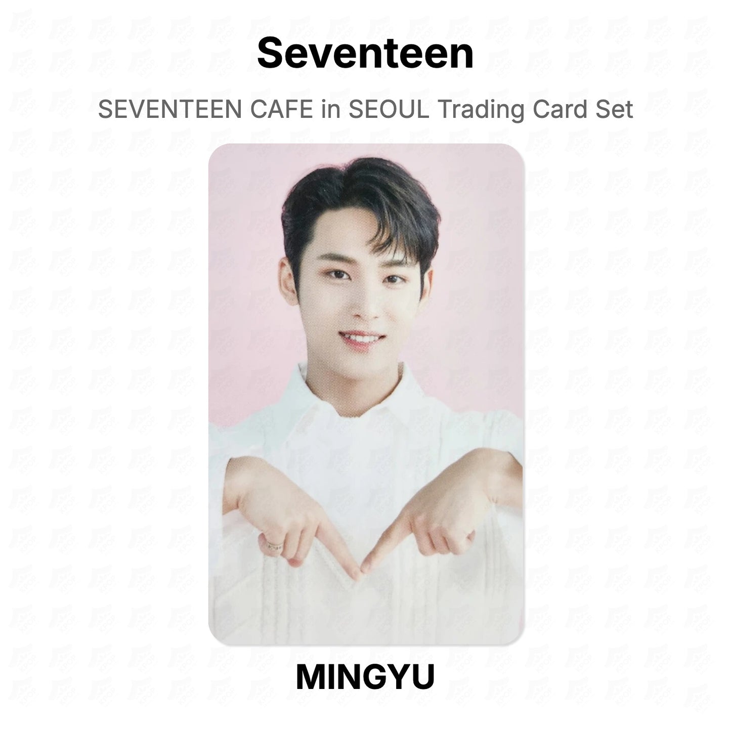 Seventeen CAFE in SEOUL Trading Card Set Official Photocard