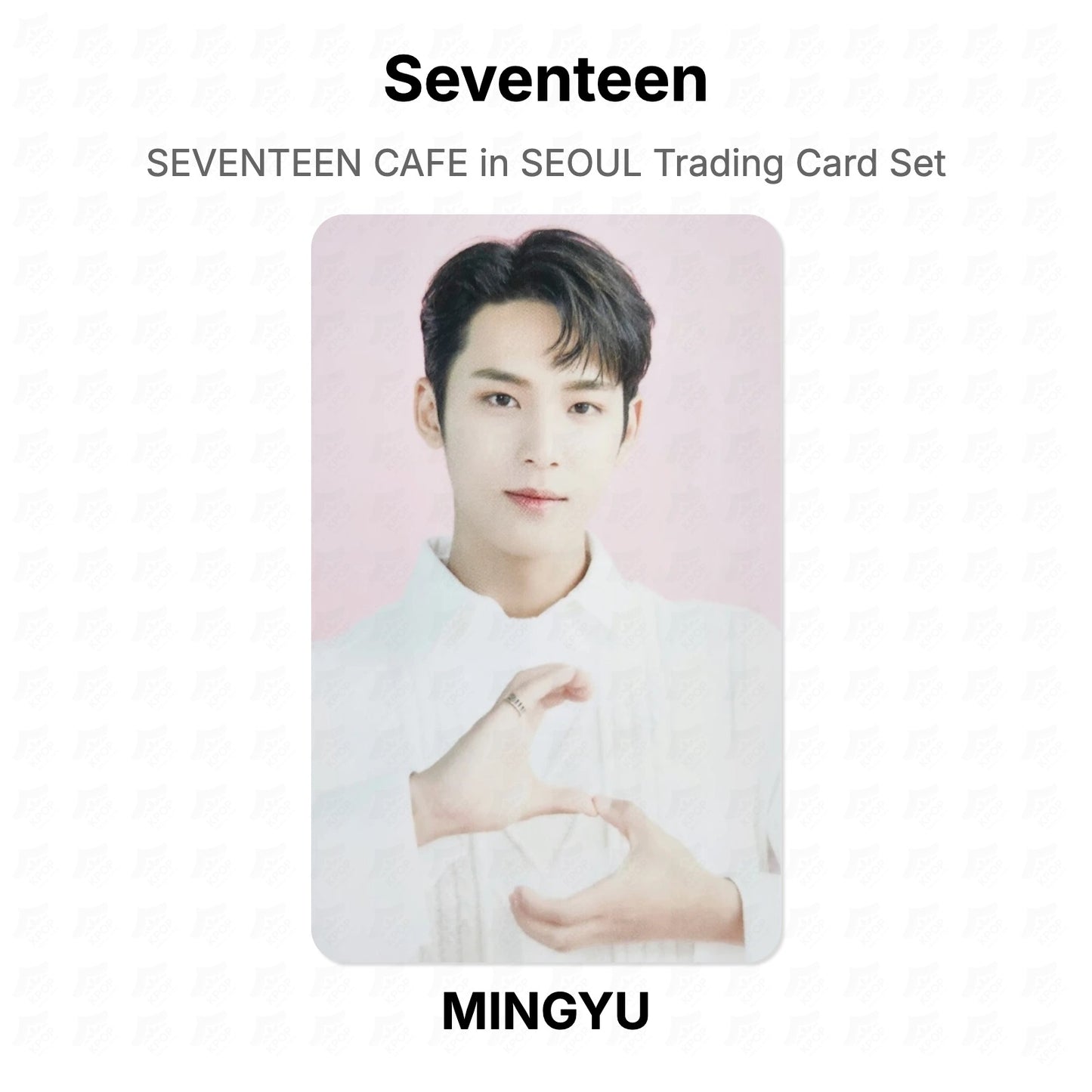 Seventeen CAFE in SEOUL Trading Card Set Official Photocard