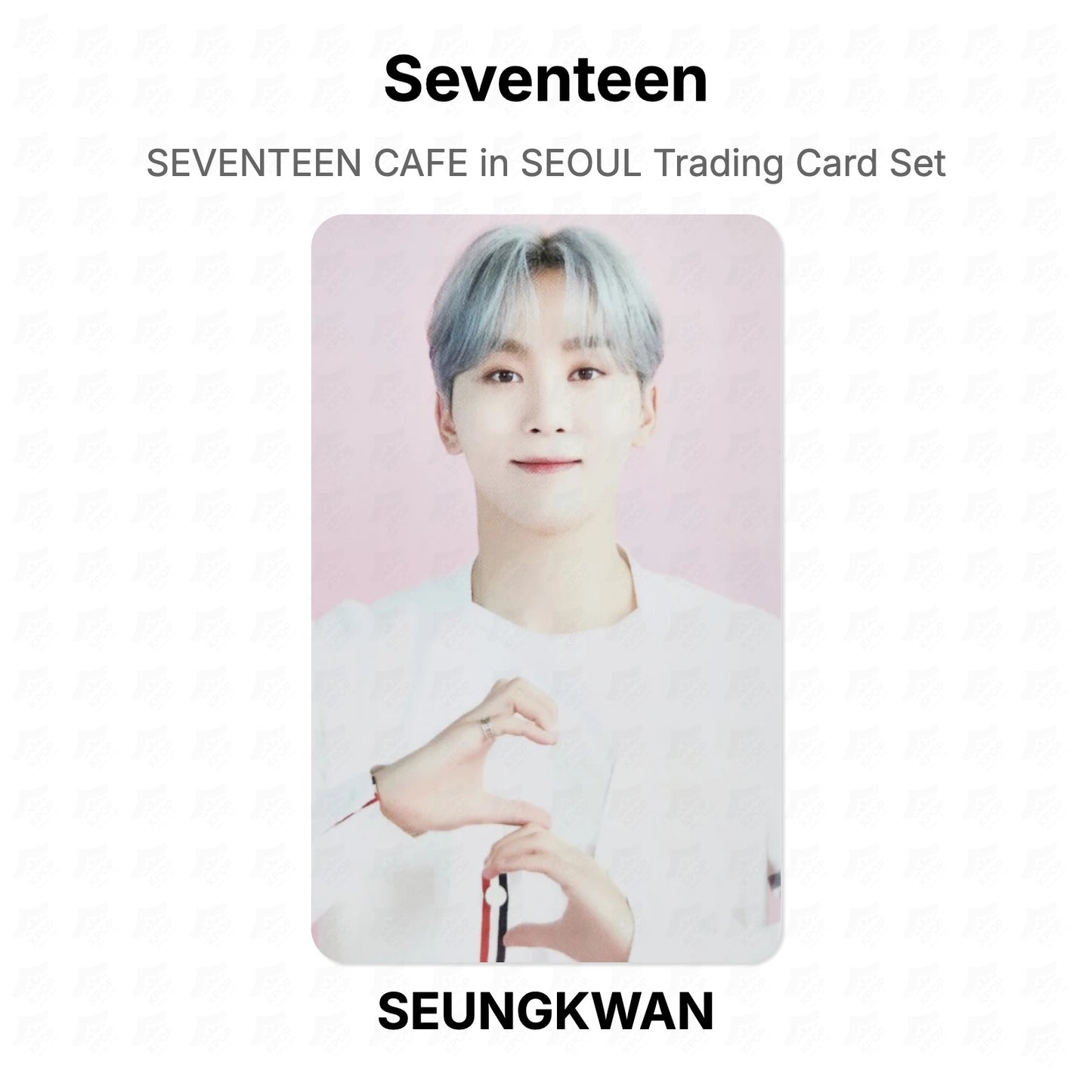 Seventeen CAFE in SEOUL Trading Card Set Official Photocard