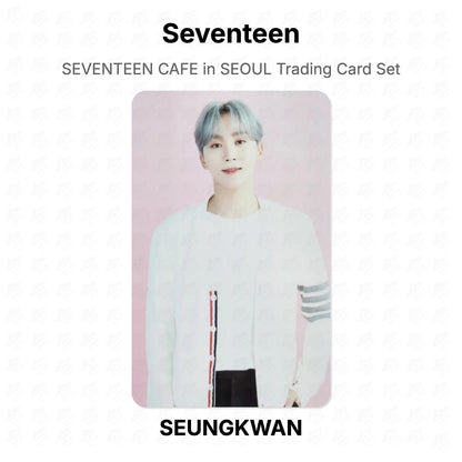 Seventeen CAFE in SEOUL Trading Card Set Official Photocard