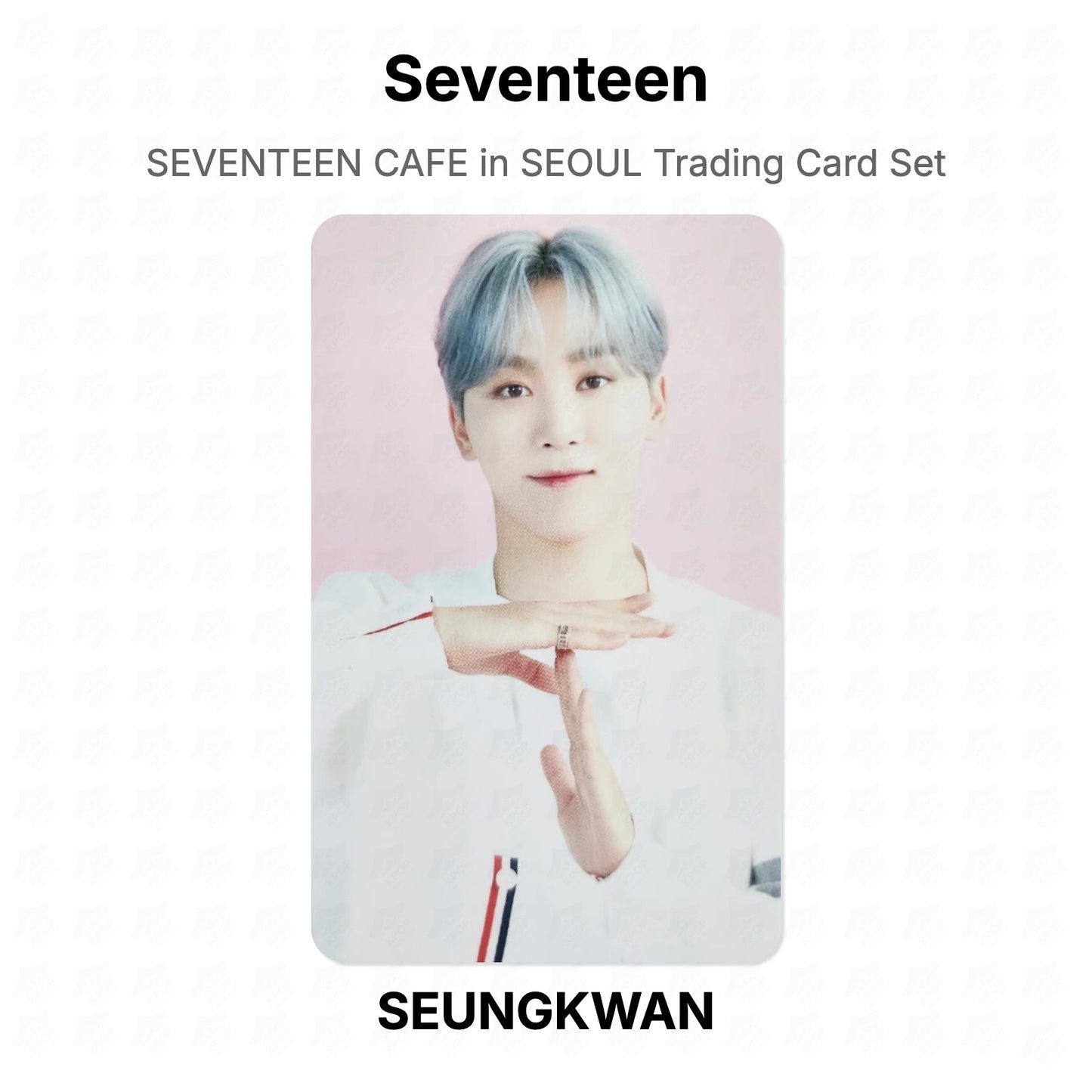 Seventeen CAFE in SEOUL Trading Card Set Official Photocard