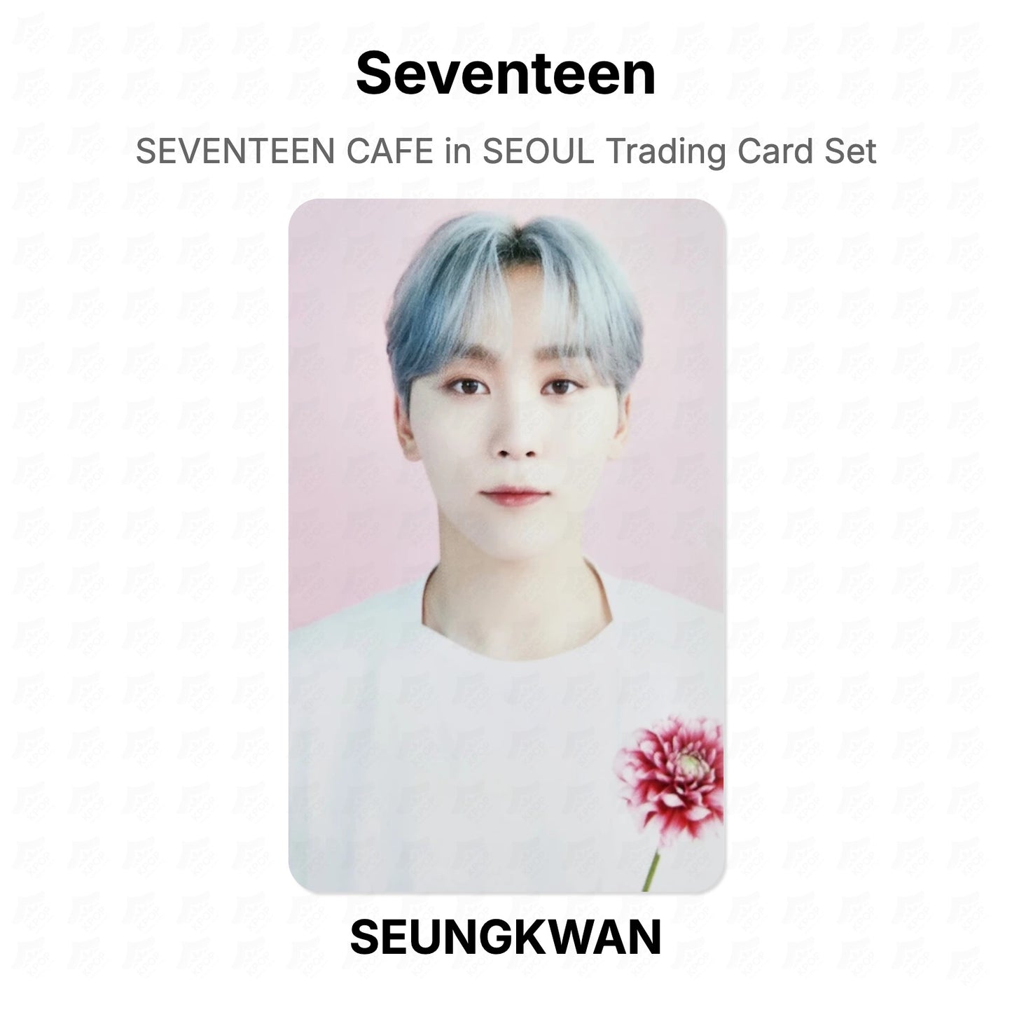 Seventeen CAFE in SEOUL Trading Card Set Official Photocard