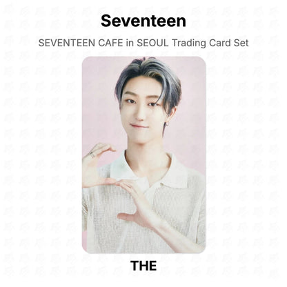 Seventeen CAFE in SEOUL Trading Card Set Official Photocard